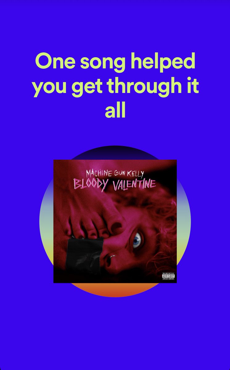 RoisinDagger's tweet photo. Ain’t that the truth...

Thank you for making such awesome music this year @machinegunkelly!! ❤️

#SpotifyWrapped https://t.co/5Tm1gz39gk