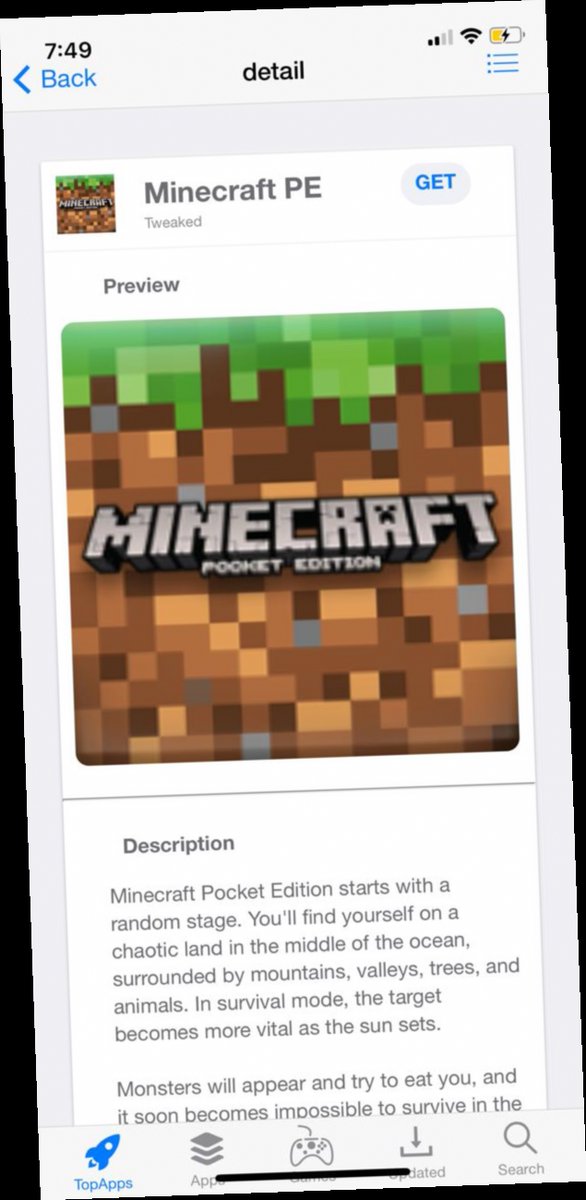Minecraft Pe Hacked Client Ios No Jailbreak
