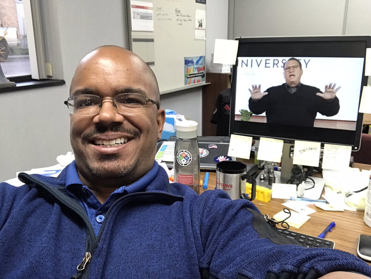 nhpi960's tweet photo. Recharging my leadership battery from my office. #catalystu2020 #Unstoppable https://t.co/HDFRu47Lwh