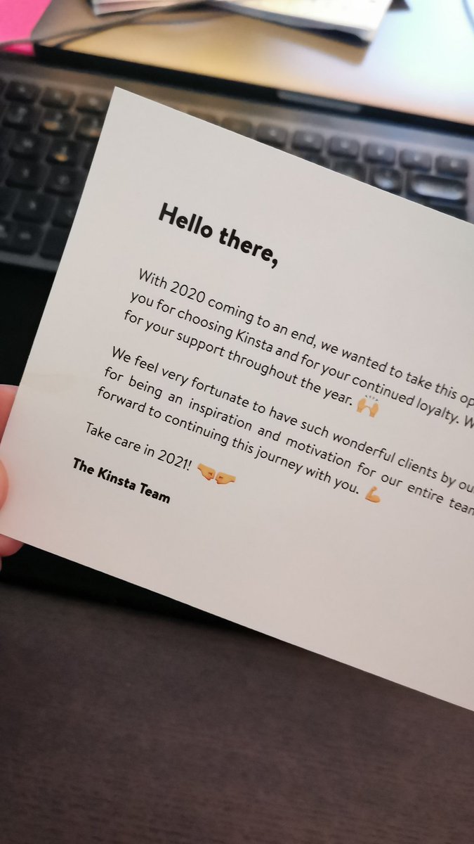 Thanks! <a href="/kinsta/">Kinsta</a> your hosting services are wonderful!