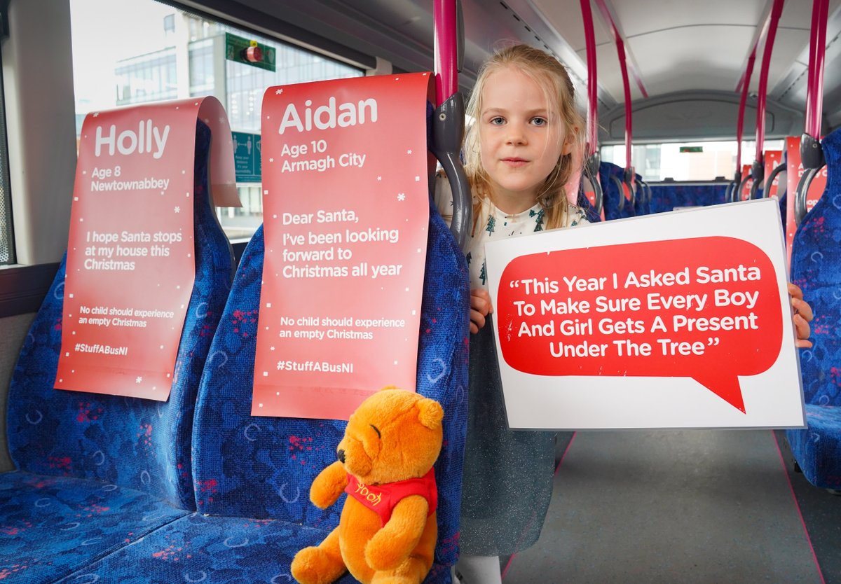 UlsterbusNI's tweet image. The effects of poverty don't stop at Christmas - this year may be many families' toughest Winter, our charities @salvationarmyuk and @SVP_Ireland have seen more requests for help.

👉 StuffABusNI.com to find out how you can help!

#StuffABusNI 

@BelfastLive @u105radio