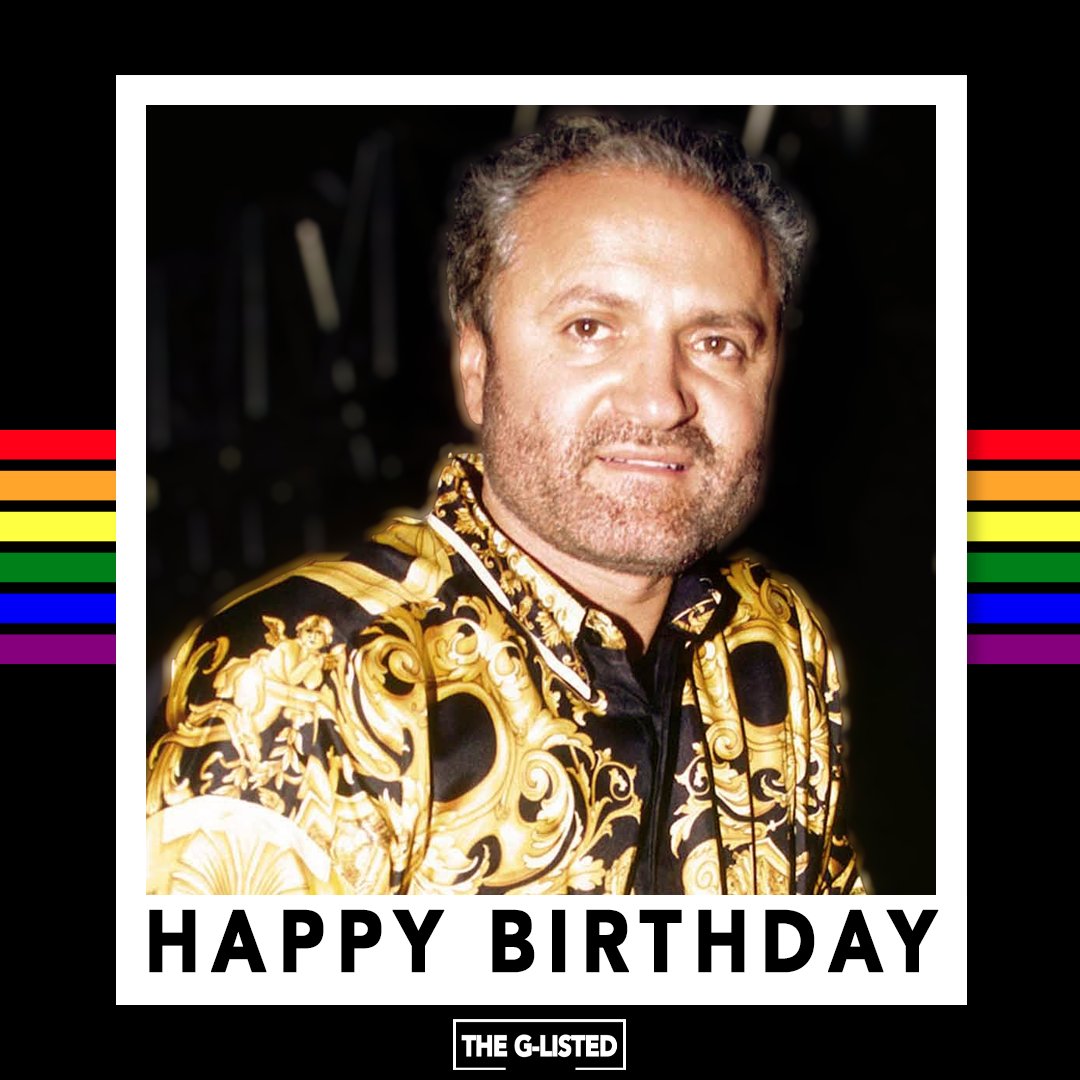 Happy birthday to the late-great legendary fashion designer Gianni Versace!!! 