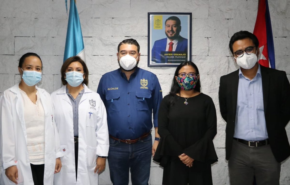 En el día de hoy se realiza visita a nuestro centro oftalmológico José Juaquin Palma BMC:Villa Nueva por el  alcalde Javier Gramajo, acompañado de los  diputados Alberto Sanchez y Ligia Hernadez (del distrito de Guatemala). #SomosSolidaridad #SomosCuba #SomosContinuidad.