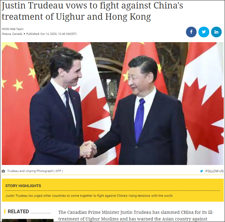 wazidur's tweet photo. @palkisu @JustinTrudeau Aww man @palkisu I hope you dont just become English version of @sudhirchaudhary . At-least read the news your media house publish and refrain from de-legitimising the farmer movement if its getting international exposure. Its not wrong to politicise a movement. (Rpt after me) https://t.co/VEVYHukW4j