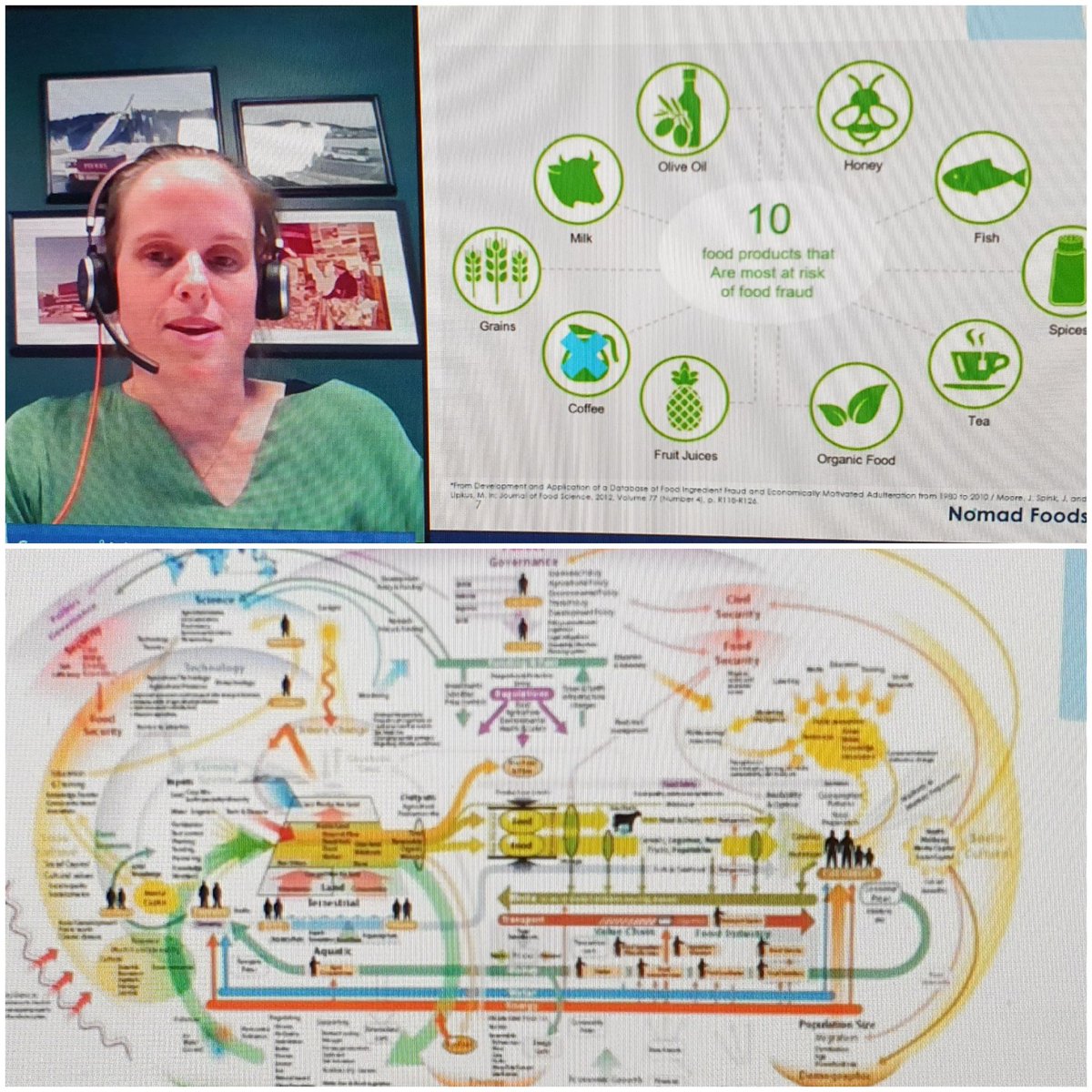 Med en svært kompleks matkjede og mange ulike typer matkriminalitet må matindustrien gjør gode sårbarhetsanalyser.  Bjørg Lindquist forteller om de omfattende systemene Findus/Nomad har etablert. (Teknologisk Matforum ) #foodfraud #tryggmat
