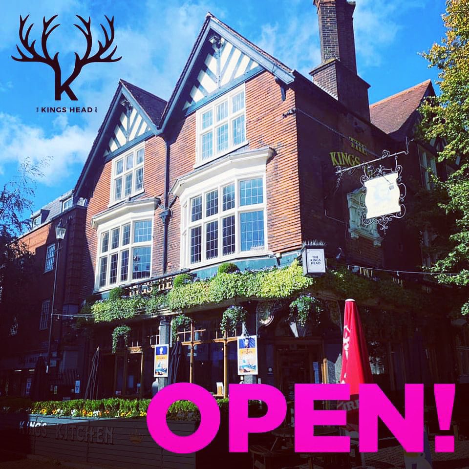WE ARE OPEN !

The Kings Head welcomes you back. Our Kings Kitchen is now open and ready to serve. To book a table call 020 8363 6117 💛

#publichouse #enfieldtown #open
