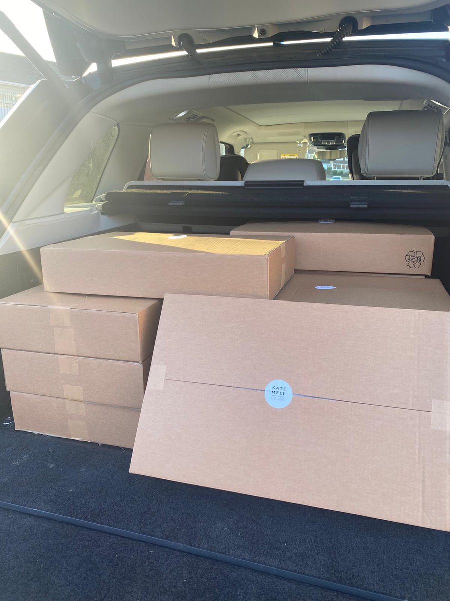 GSALPFA's tweet photo. We have been busy collecting the wreath making kits for delivery tomorrow! 3 car boots are full! We look forward to seeing you between 3-4.30pm in the school car park! https://t.co/cJy60BpifV
