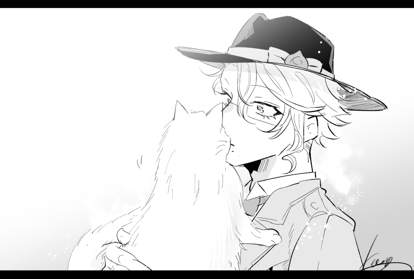 【お題箱より】

猫と戯れる? 