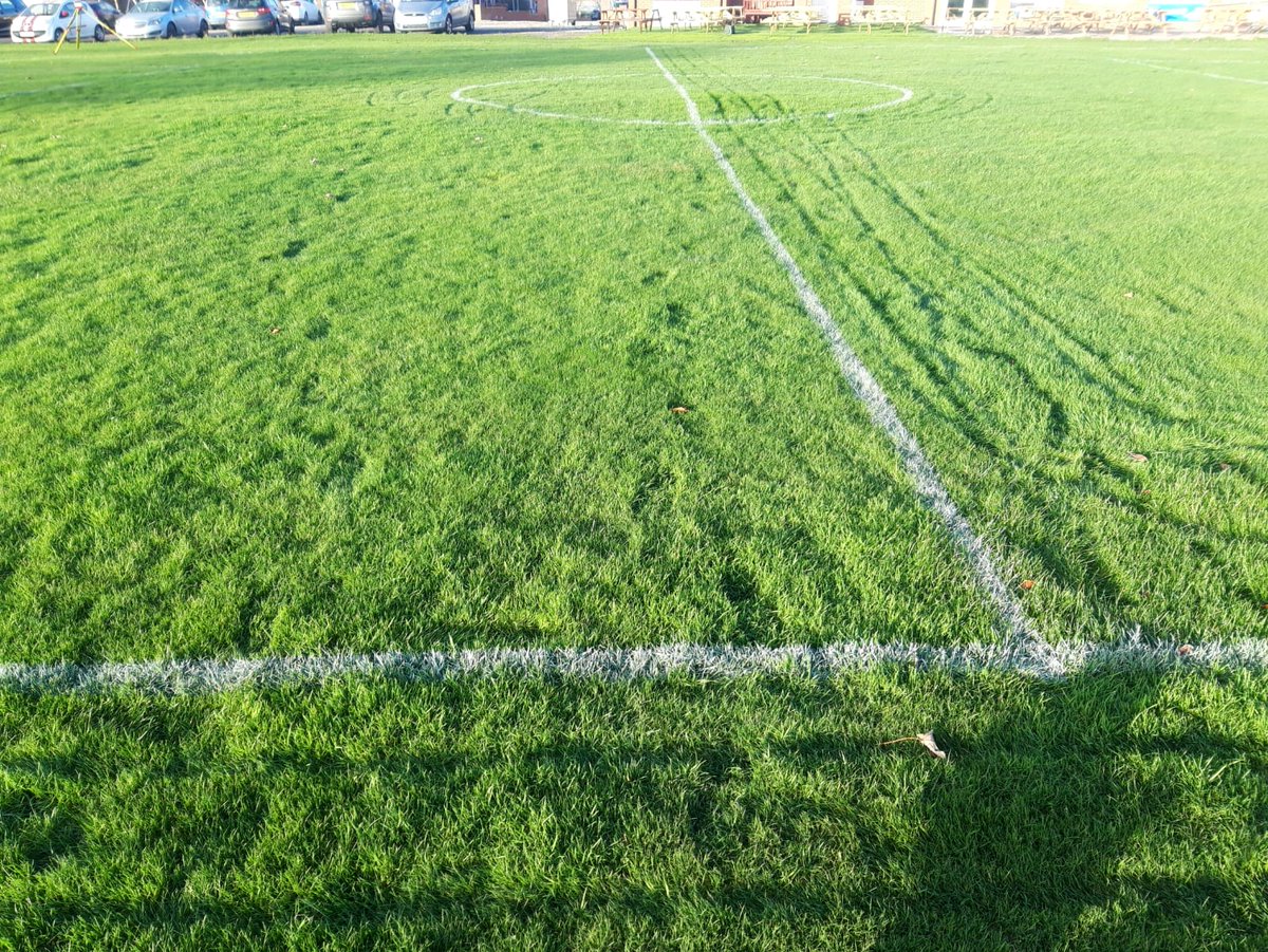 TurfixServices's tweet image. The grass is long.
The pitch is bumpy.
It doesn&apos;t matter.
These temporary pitches will be used by kids this weekend and they will have fun.
That&apos;s all that matters.
Welcome back grassroots football.⚽️👍
#grassrootsfootball #linemarking
#football