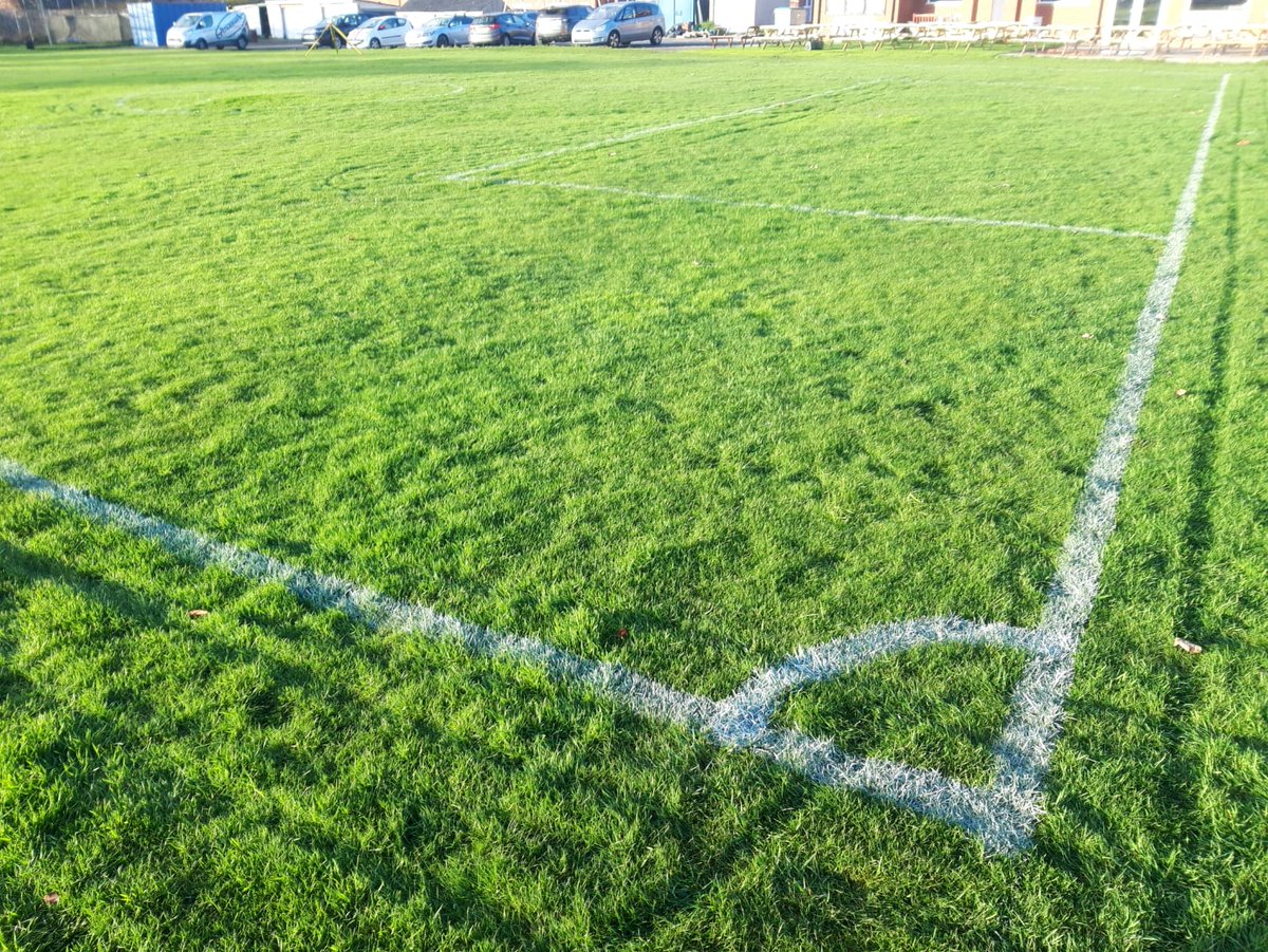 TurfixServices's tweet image. The grass is long.
The pitch is bumpy.
It doesn&apos;t matter.
These temporary pitches will be used by kids this weekend and they will have fun.
That&apos;s all that matters.
Welcome back grassroots football.⚽️👍
#grassrootsfootball #linemarking
#football