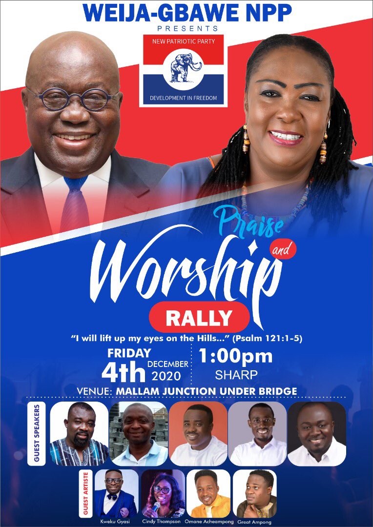 TinaGMensah's tweet photo. Join us at Mallam Junction on Friday 4th December, 2020.
#4More4Nana
#4More4Tina
#4MoreToDoMoreForYou https://t.co/YaqfMRmmaU