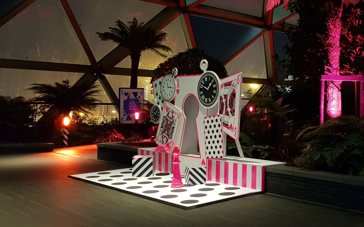 WildScreens's tweet image. #curiousfluorious #crossrailplace #connectedbylight @MABiennale canarywharf.com/whats-on/conne…