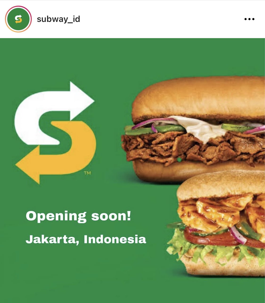 subway indonesia