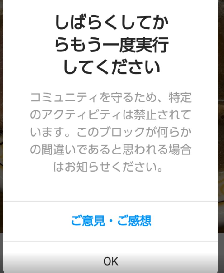インスタ アクション ブロック 解除 方法