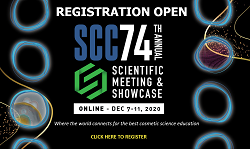SocietyCosChem's tweet photo. Confirmation emails to access the #SCC74 platform will be sent to all attendees this week!
If you haven't already registered, there is still time.
📍 Online
📅 December 7-11, 2020
🔗 https://t.co/0vhqQA01Da https://t.co/yEWH61eLgL
