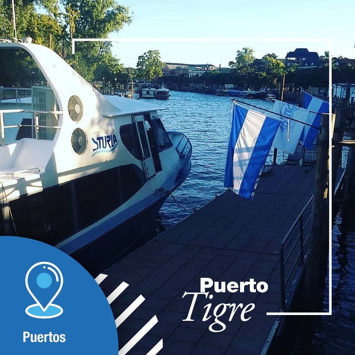 📍Nuestros puertos: Tigre y Puerto Madero