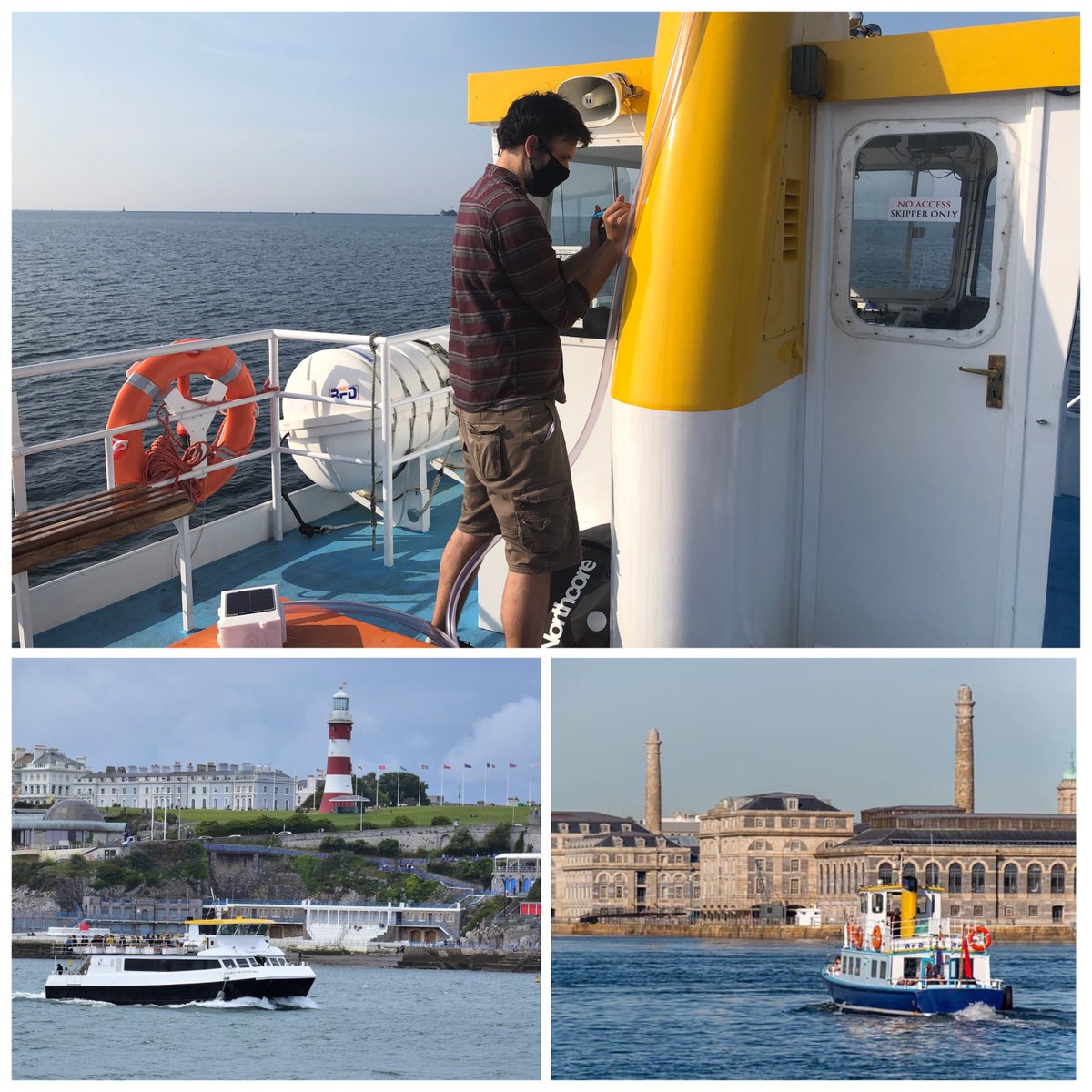 Did you know, each year diesel engines emit hundreds of tons of CO2 each year in Plymouth’s waters alone? Luke Christison, Senior Technical Project Manager for Environmental Futures and Big Data Impact Lab at <a href="/PlymUni/">University of Plymouth</a> monitored emissions from MV Plymouth Princess this summer.