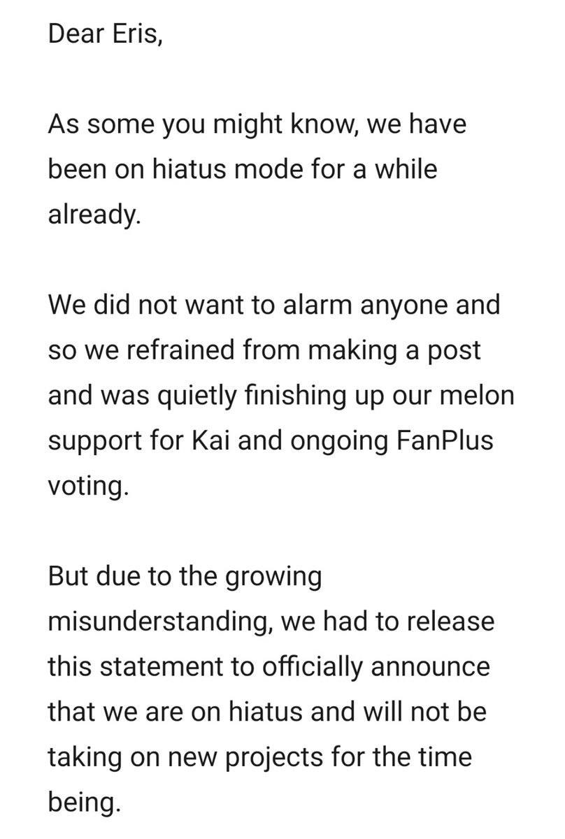 (HIATUS) ᴸ¹⁴⁸⁵ EVS tweet media