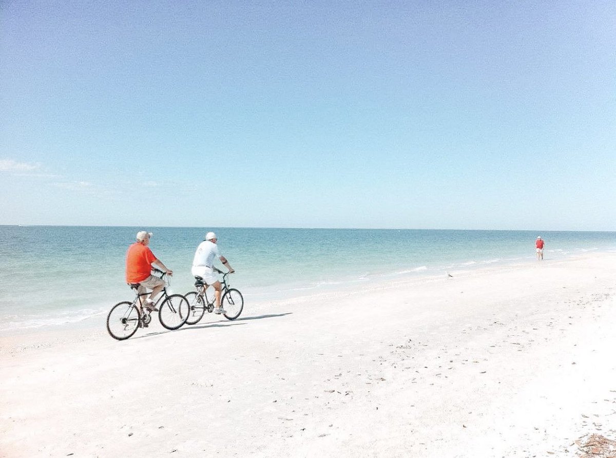 FOLKStweets's tweet photo. At Lovers Key State Park our guests love to enjoy the outdoors! One of their favorite activity is biking with friends and loved ones! Have you ever biked at Lovers Key? https://t.co/OWHKzvGFTi