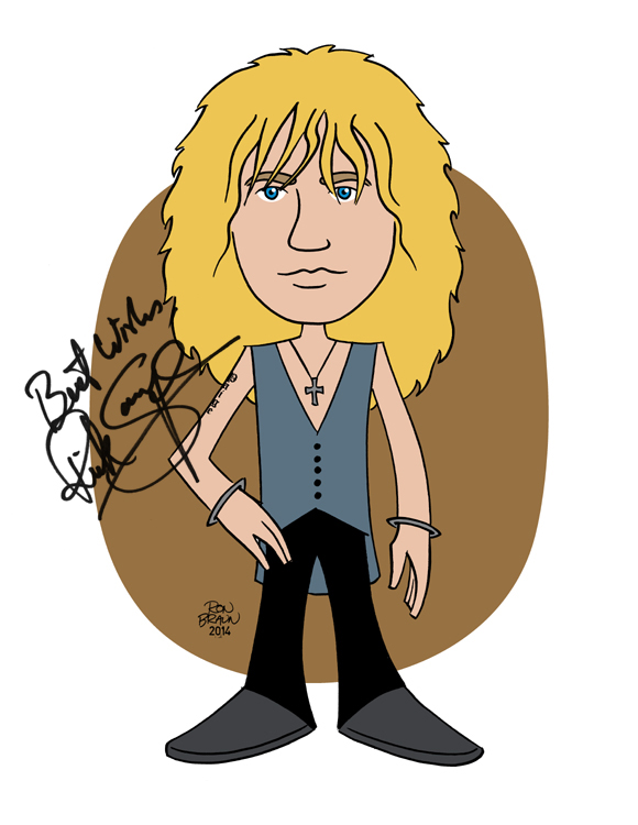 Happy 60th Birthday to Def Leppard\s amazing bassist, Rick Savage! 