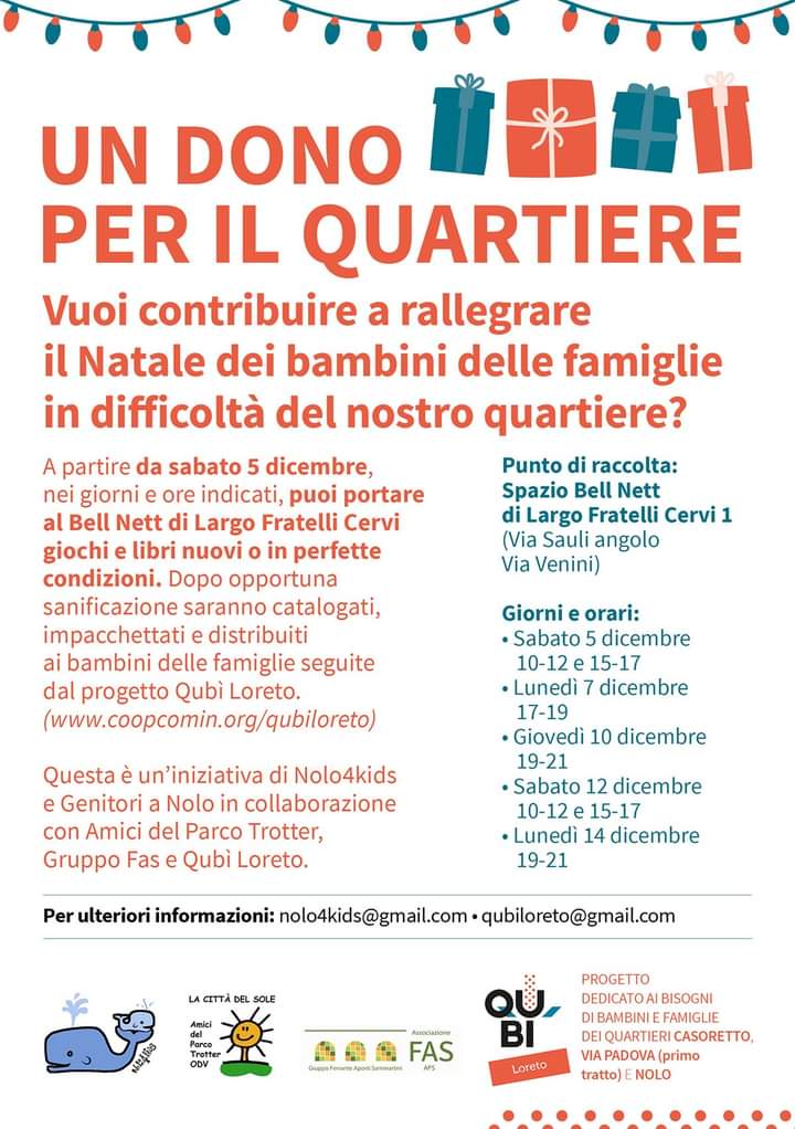 Giochi e libri nuovi o come nuovi: per i bambini si raccolgono qui, è un'idea di #Nolo4kids