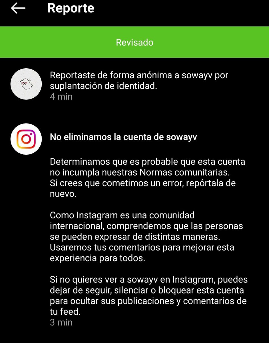 bren29sl's tweet photo. @taemkyu_ NO SE PUEDEEEEE. :(
Haces el reporte y te arroja un mensaje de que lo recibieron, ajá, pero luego llega otra  notificación y alv. https://t.co/aRbu8C7yrO