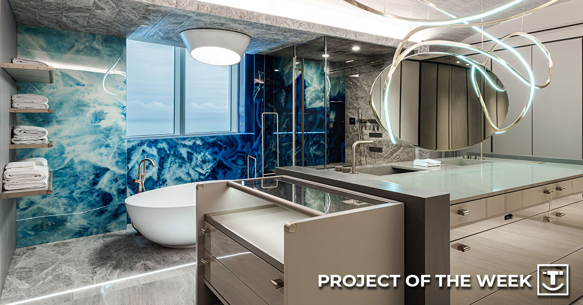 Tecnografica (@tecnograficaita) on Twitter photo A stunning home spa designed by Architect Sandra Diaz-Velasco's studio <a href="/Eolodesign/">EOLO DESIGN</a> is our latest #ProjectOfTheWeek! "Iceland" decorative panels add their blue shades to this prize-winning master bathroom. Discover all the details! ► bit.ly/2Vqy63l #Tecnografica A stunning home spa designed by Architect Sandra Diaz-Velasco's studio <a href="/Eolodesign/">EOLO DESIGN</a> is our latest #ProjectOfTheWeek! "Iceland" decorative panels add their blue shades to this prize-winning master bathroom. Discover all the details! ► bit.ly/2Vqy63l #Tecnografica