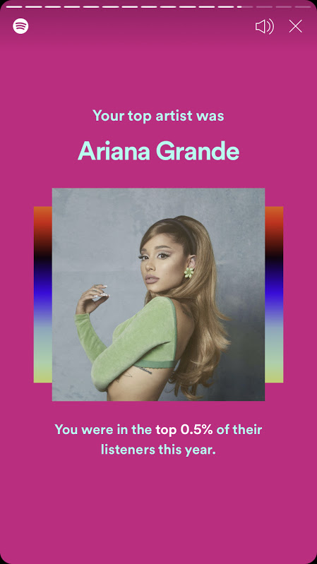 starsalign14's tweet photo. @Spotify Ariana Grande ☺️✨ https://t.co/vultJ2dY0v