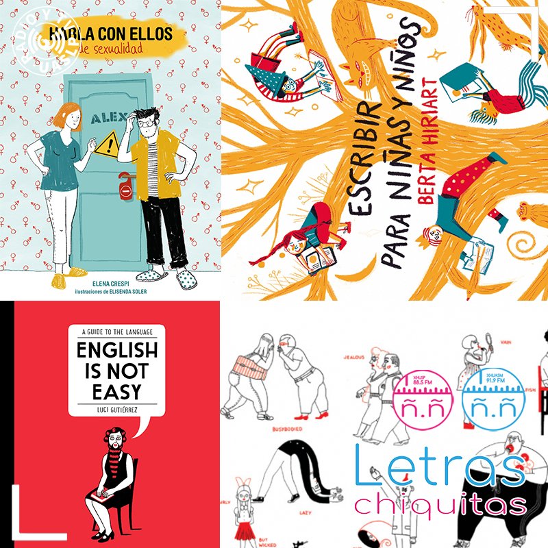ChiquitasLetras's tweet photo. Ya llega el #nuevo #EpisodioChiquito a través de las #frecuncias de @radiotvuaslp https://t.co/iM0jylTWDO
#LibrosDidácticos
#hablaconellosdesexualidad #Escribirparaniñasyniños #Englishisnoteasy
#Recomendacioneschiquitas de nuestros #Amigoschiquitos de @planetalibrosmx https://t.co/pPkZlWrMlt