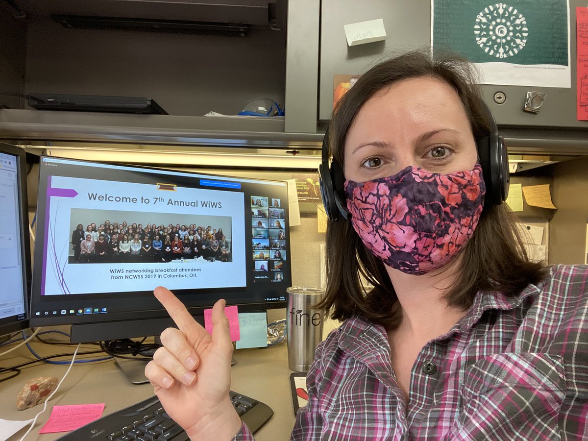 weedsciencenerd's tweet photo. Not even a pandemic can hold back the Women of Weed Science! It was nice to see everyone and thanks for organizing @AnitaDille @NCWeedScience #WiWS #weedsciencenerd https://t.co/wlDnV1BKHl