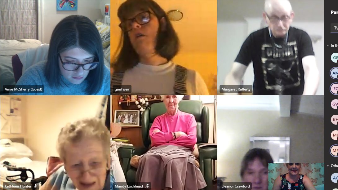 CosgroveCare's tweet photo. Well done to our expert Bingo Caller Gwen for another great online Bingo Session with some of the people we support last night! And well done to Etta for her double win!!! https://t.co/GT4SiP0bE8