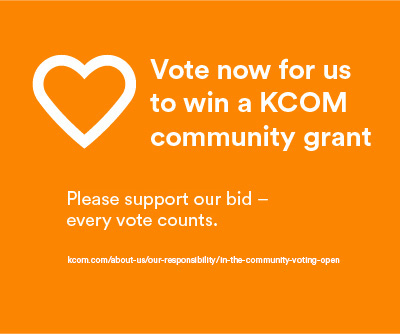 Great News! We've been shortlisted! Please vote for us to receive a community grant from KCOM. Show your support for our Green Team charity and please share with contacts. Thank you. Click the link to access the voting page kcom.com/.../in-the-com…