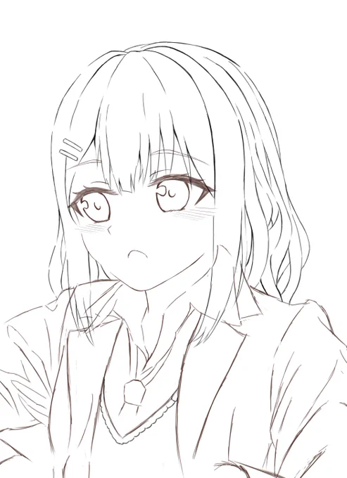 オリジナル絵進めてる 