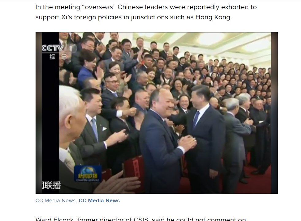 18. Here the leader from Markham greets Xi Jinping in Beijiing  https://globalnews.ca/news/6055004/hong-kong-canadians-liberal/