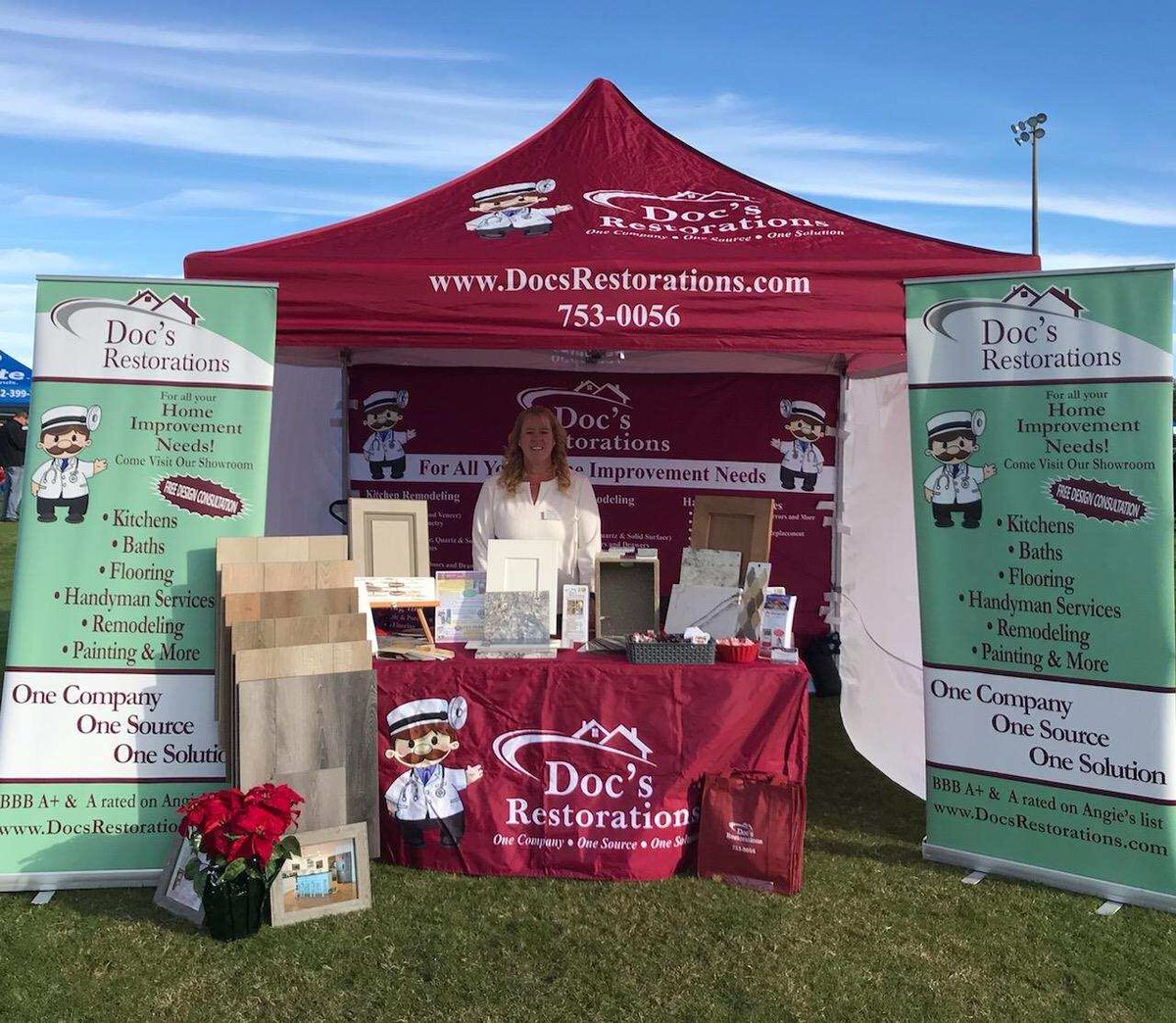 DocRestorations's tweet image. Hey all! If you’re interested in making some improvements to your home, make sure to check us out at the Experience Lady Lake Expo! We’ll be here until 3pm today.