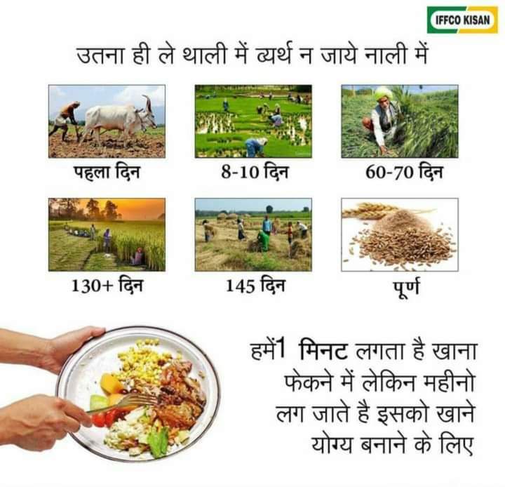 raviji13feb's tweet photo. खाना फेंकने से पहले एक बार विचारिये https://t.co/1L5YiVylp6