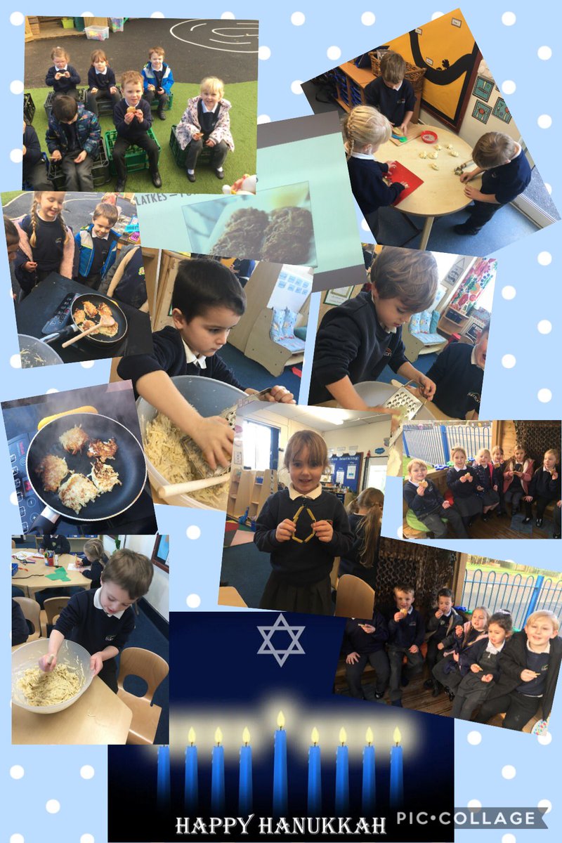 We have continued with our Hanukkah celebrations in Reception. Today we made traditional latkes and some lovely homemade gifts to share 🎁 <a href="/BarntonMrsL/">Alison Lawson</a> <a href="/BarntonMissRe/">Miss Rees</a> #BCNPSRE