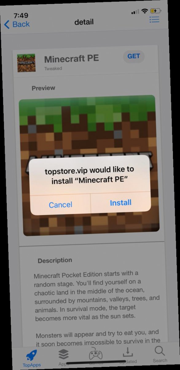 minecraft hack ios no jailbreak / Twitter