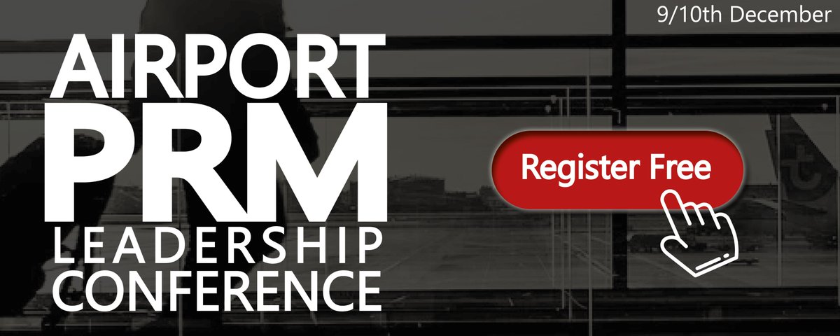 There's only one week until the 5th annual Airport PRM Leadership Conference begins :) register your free virtual seat on ozion-airport.com/conference #accessible #airport #aviation #prm #passenger #covid #COVID19