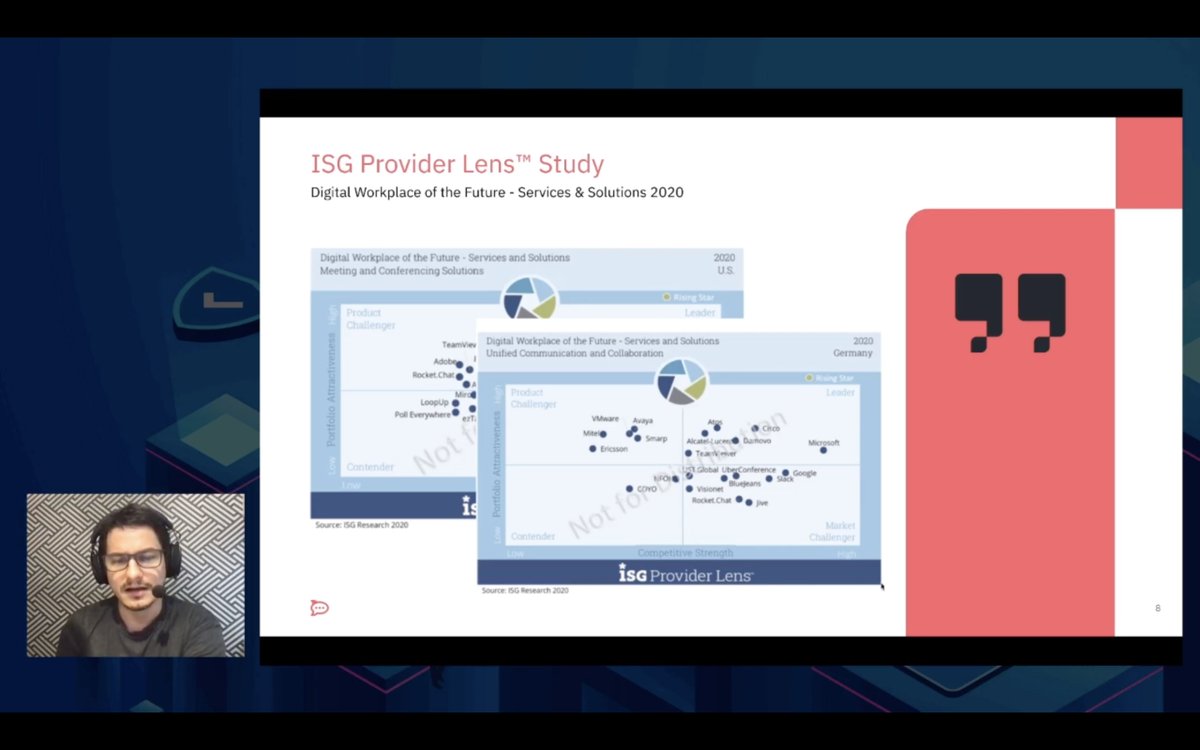 RIOS_opensource's tweet photo. We are proud to have with us @gabriel_engel (Founder &amp; CEO in @RocketChat). 
Talking about go beyond email with #Rockchat. 
Anytime, anywhere in secure and private collaboration for your teams, partners and customers.
#OSW2020 https://t.co/dao7uTMV3b