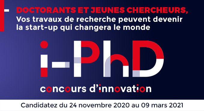 SATT_SAYENS's tweet photo. [Appel à candidatures #iPhD]

Jeune Doctorant(e), participez au concours #innovation #iPhD2020 et devenez Chercheurs-Entrepreneurs 
Organisé par @sup_recherche en partenariat avec @bpifrance pour soutenir la création de #startup #DeepTech

Pour candidater
https://t.co/xe5ZK3GAIc https://t.co/pcH86S36Kz