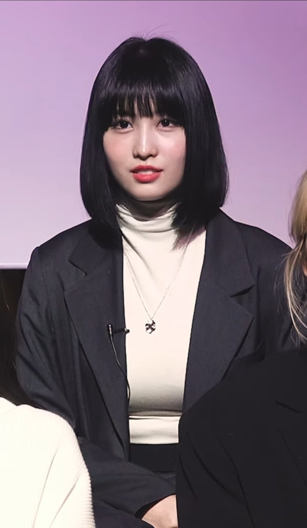 Foymina Twice 트와이스 Momo 모모 Lemme Belted Single Breasted Jacket Charcoal Pintuck Straight Trouser Set Up Charcoal Basic Turtle Neck Pullover Ivory T Co Dde0tok8f2 T Co Nbif2m8jjd Twitter