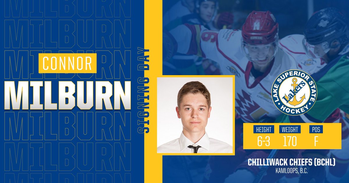 The NLI has been received, the paperwork is done so it’s officially official! Please help us welcome Connor Milburn (<a href="/connormilburn19/">Connor Milburn</a>) of the BCHL’s <a href="/Chiefs_Hockey/">Chilliwack Chiefs</a> to our squad!

#RingyDingy