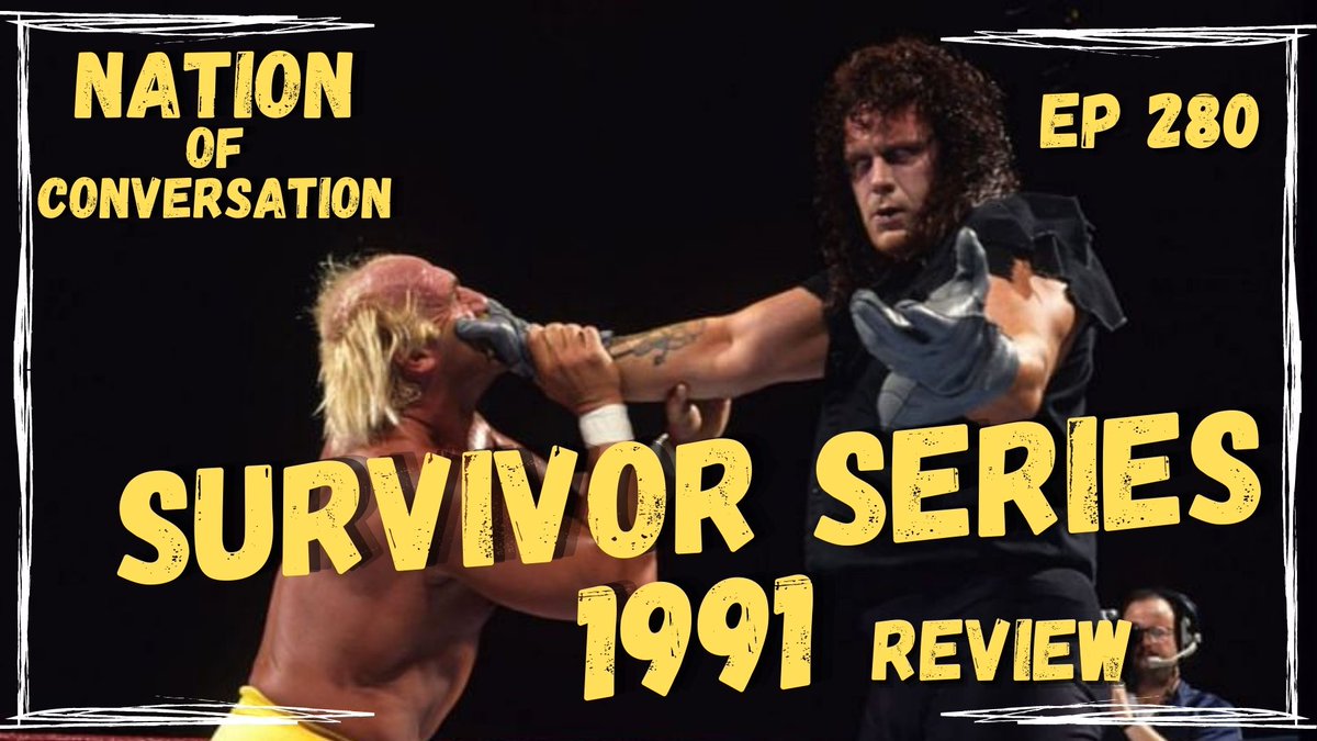 This week's review is Survivor Series 1991! A PPV to setup another PPV? Big angles happening but not actually on this show. Undertaker's first win, HH sandbagging, Rockers breakup and a towering feather!
Audio: https://t.co/a8GcXoNI20
Video: https://t.co/SLR1Si4Ovp https://t.co/gfwBkIbVrN