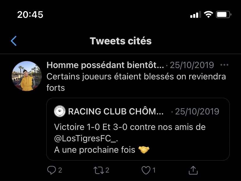 RCChomage's tweet photo. Je ne répondrais plus jusqu’à que vous nous donnez une date.
Fin du tweet. https://t.co/akq3lkK7Q1