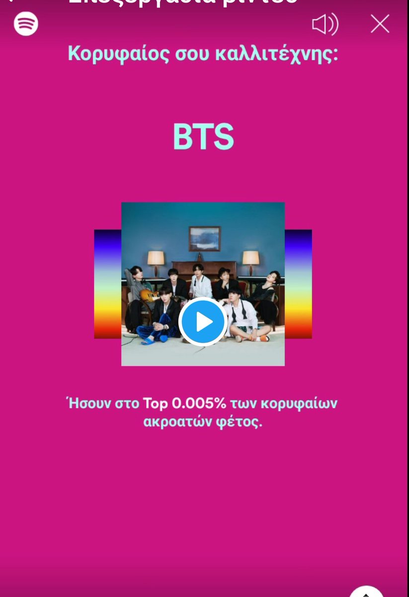 MaraKpopGreece's tweet photo. #SpotifyWrapped
#greekbtsarmy πως τα πηγατε; https://t.co/9nDU2r0k3y