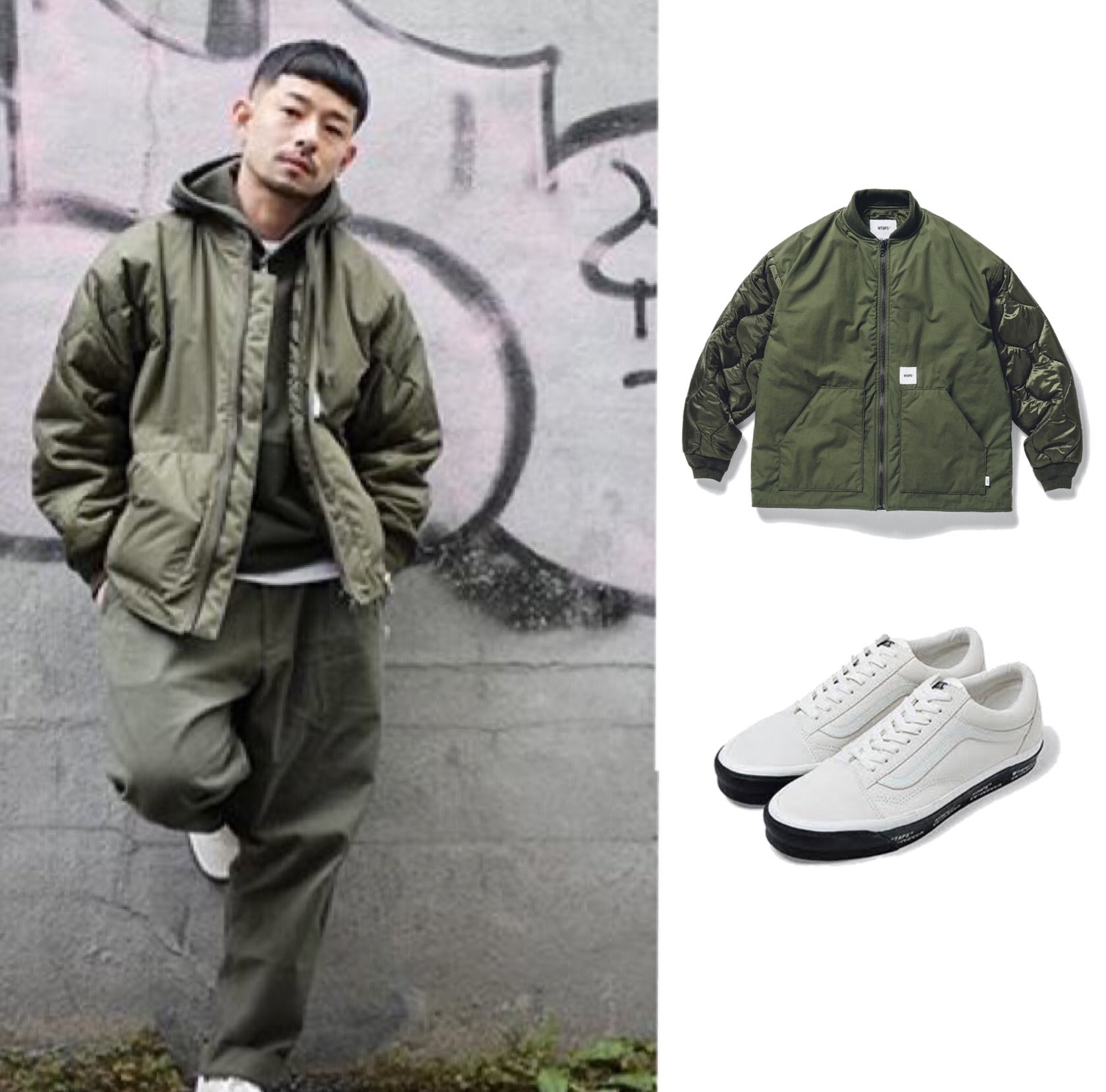 ZORN 着用】WTAPS team 難しかっ jaket 21aw BLACK ZORN 着用】WTAPS team 難しかっ jaket 21aw BLACK