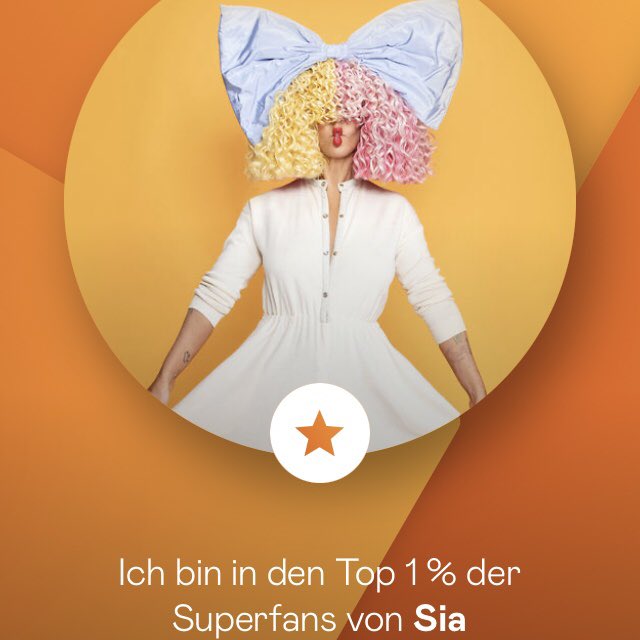 ae_schollmeyer's tweet photo. Agree with everything except that cat 😹 So not a cat person, but I do root for @Sia, @join_ada &amp; @noahandthewhale among lots of other good stuff 🥳 #MyDeezerYear https://t.co/EIaYri6vhf