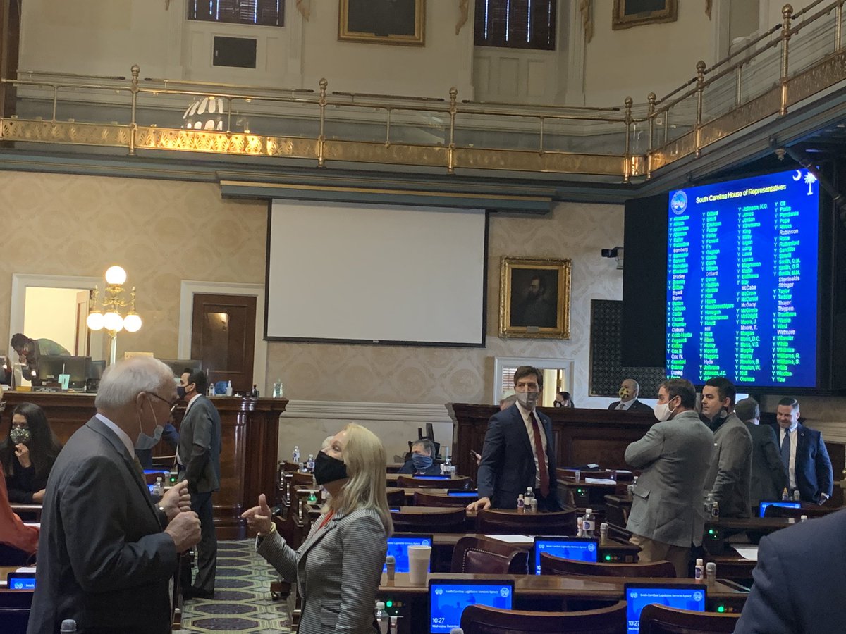 JoeBReporter's tweet photo. Second day of the organizational session in the SC House. #sctweets https://t.co/Hv315ZLeKw