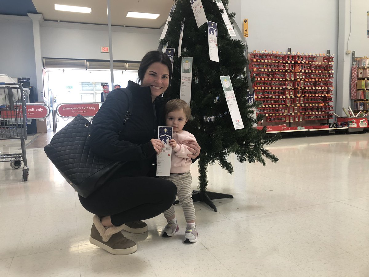 Y101Jackson's tweet photo. Our new friend, Ann James, came and shopped for two angels.  #y101 https://t.co/2I1fmfKGND